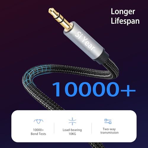 1/4" to 3.5mm Headphone Extension Cable - 6.35mm Quarter inch to1/8 Fmale Stereo Jack Audio Adapter for Amplifiers, Speaker, Guitar Amp,Home Theater, Mixing Console (0.3m/2PACK) - size: 6.35F-3.5M-2PACK