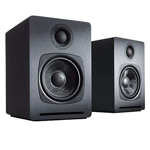 Audioengine A1 Wireless Computer Speakers – Bluetooth Desktop Speakers | for PC, Laptop, Gaming, Music and Home Office
