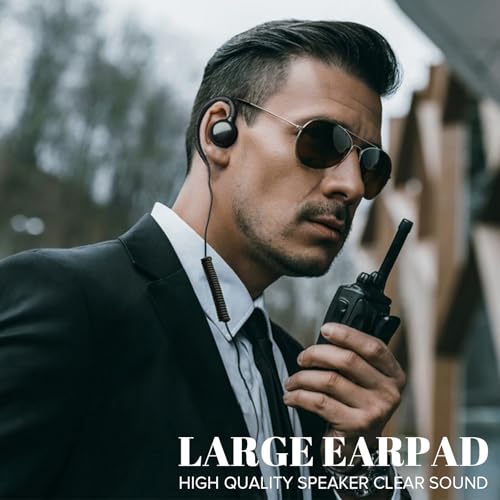 C Shape Swivel Earpiece Microphone Ear Piece Radio Headset Ptt Headphone for Hytera Hyt tc-610 tc-320 tc 508 780 bd552i pd402i pd562 pd562i bd612i bd502 bd502i bd552 tc320 tc508 pd362i pd502 pd502i