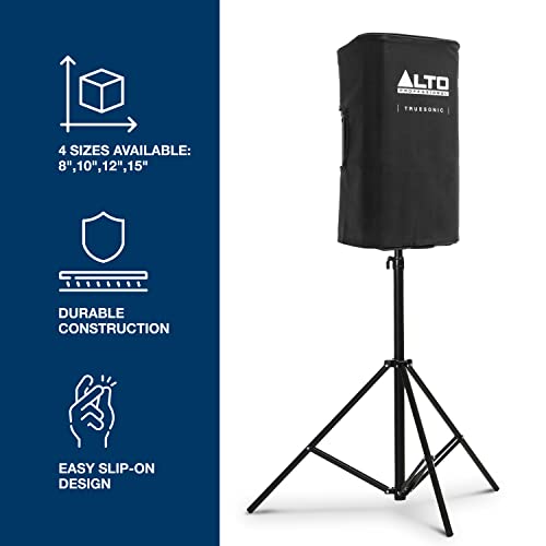 ALTO Durable Slip-On Cover for TS410 PA Speaker | Protective Rugged Cover, Nylon Lining Construction, Easy Handle and Pole Mount Openinings - style: TS410 Cover