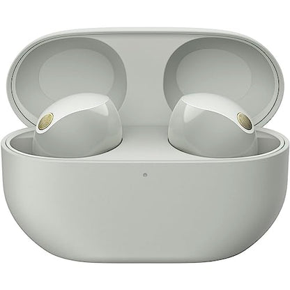 Sony WF-1000XM5 True Wireless Noise-Canceling Earbuds, Alexa Built-in, Bluetooth, in-Ear Headphones, Up to 24h Battery, Quick Charge, IPX4, Works with iOS & Android - Silver/Gold International Version - color: Silver