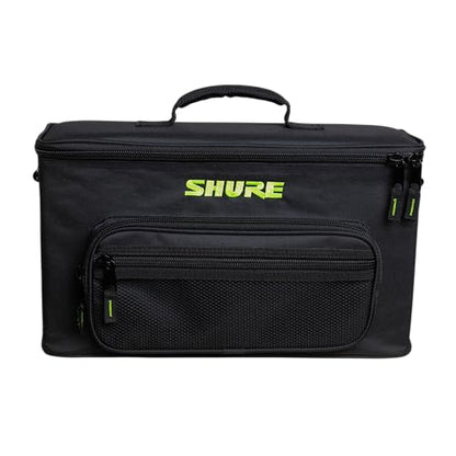 Shure by Gator Padded Carrying Bag that Holds Up to 2 Wireless Mic Systems; (SH-WRLSSCARRYBAG-2) - size: Gig Bag, style: Dual Wireless System