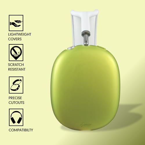 Sonix Protective Case for AirPods Max 2 & 1 | Headphones Cover | Frosted Matte Citrine - color: Frosted Matte Citrine
