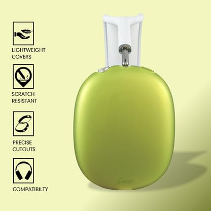Sonix Protective Case for AirPods Max 2 & 1 | Headphones Cover | Frosted Matte Citrine - color: Frosted Matte Citrine