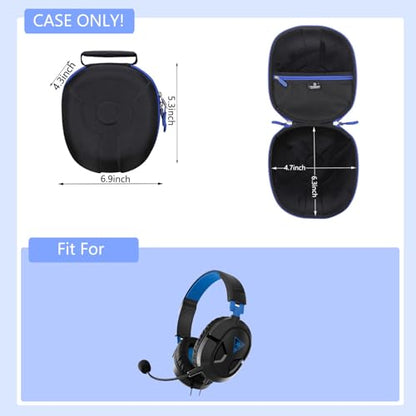 Tourmate Hard Storage Case for Turtle Beach Recon 50 PlayStation Gaming Headset - Travel Case for ASUS ROG Delta II/Delta S Core/Strix G/Delta S Animate/Pelta Gaming Headphones(Box for Sale)