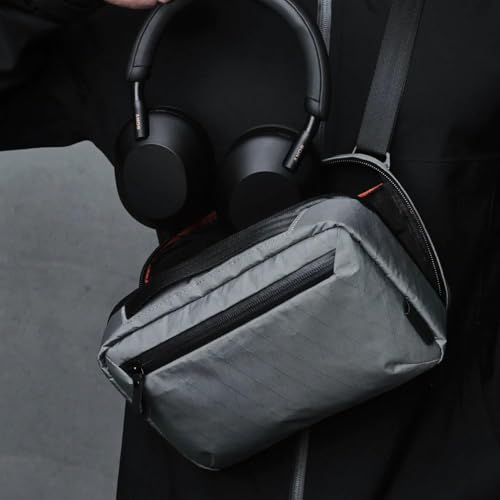 ALPAKA Elements Tech Case 테크 파우치 전자 정리함 여행용 케이스, Green-2.3L-X-Pac VX21 | 내후성 원단, YKK 아쿠아가드 지퍼, 탈착식 어깨끈, 전자 제품 및 액세서리, 일상 업무 여행에 이상적 - color: Green-2.3L-X-Pac VX21