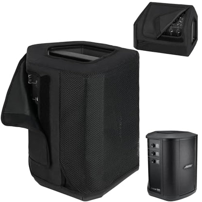 LEFOR·Z Speaker Cover Compatible with Bose S1 Pro Plus/S1 Pro | Portable Bluetooth Speaker Cover,Dustproof Side Opening Mesh Protective Case Bag fits for Bose Speaker(Cover Only) - size: Cover