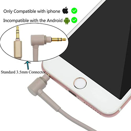WH1000XM3 Headphone Cable Replacement Aux WH1000XM Audio Cord Compatible with Sony WH-1000XM2 MDR-100ABN WH-H900N MDR-1A Headphones(4.9ft) - color: Grey Glod