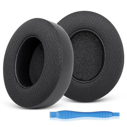 GEVO Earpads Replacement for Beats Studio 2/Studio 3 Wired & Wireless Headphones, Ear Pads Cushion for Beats Studio 2/Studio 3 with High-Density Noise Isolation Memory Foam (Mesh Black) - color: Mesh Black
