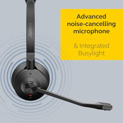 Jabra Engage 75 SE (Second Edition) DECT Wireless Dual-Ear Headset, Black | Wireless Performance, Advanced Noise-Cancelling Microphone, All Day Battery Life, Ideal For Office And Call Center - style: Dual-Ear