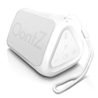 OontZ Angle Solo Compact Bluetooth Speaker, 14-Hour Playtime, White - color: White