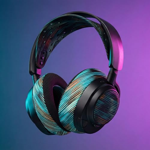 WC Mod Kit V2 Nova Pro Wireless, Pro Omni & Elite - Gel Earpads & Headband | Made by Wicked Cushions | Side Plates also included. Fits Arctis Nova Pro Wireless, Elite & Pro Omni | The Simulation - color: The Simulation