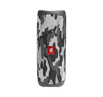 JBL Flip 5 (Black Camo) + Bundle with divvi! Protective Hardshell Case - color: Black Camo
