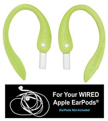 Flex - Compatible with Your Apple iPhone Wired EarPods | Attaches to Your Wired EarPods for iPhone Models | (Green) - color: Green