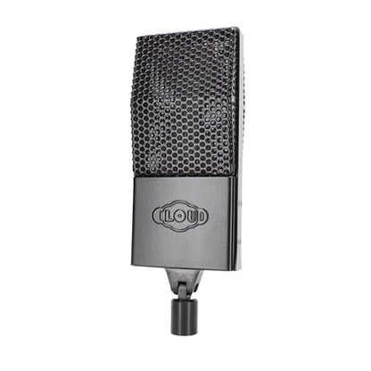 Cloud Microphones 44 Midnight Passive Ribbon Microphone with Cloudlifter CL-1 Activator for Professional Voice/Music Recording + U1 Universal Shock Mount + Tripod Boom Adjustable Floor Stand + More