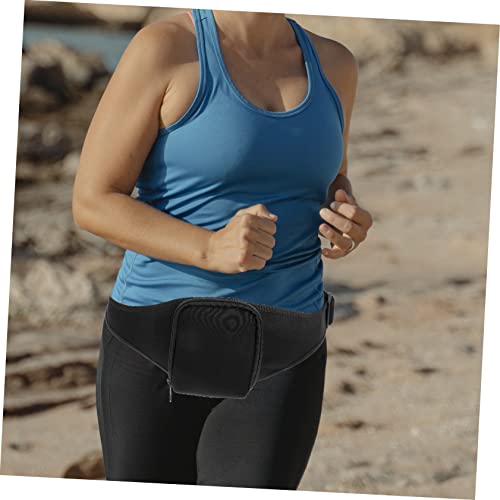 BESPORTBLE Vertical Waist Fitness Microphone Pouch Portable Mic Clip Bag Workout Belt for Wireless Transmitter