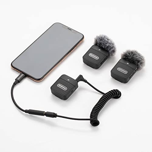 Saramonic Blink 100 B2 | Ultra-Portable 2-Person Clip-On Wireless Microphone System for Cameras & Mobile Devices - size: 2-Person Clip-On B2