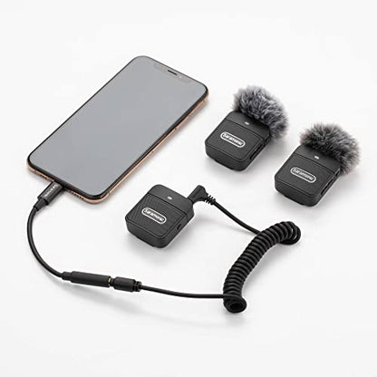 Saramonic Blink 100 B2 | Ultra-Portable 2-Person Clip-On Wireless Microphone System for Cameras & Mobile Devices - size: 2-Person Clip-On B2