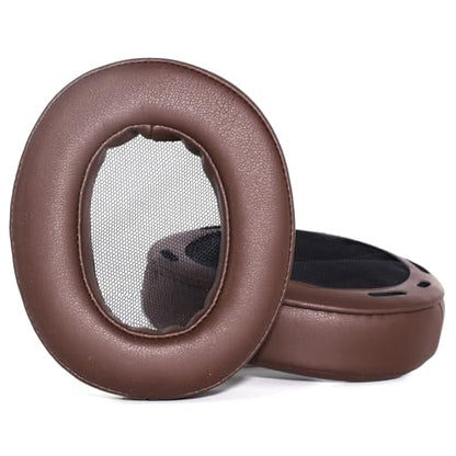 Replacement Ear Pads for Sony MDR-1A/ MDR-1ADAC Headphones - Brown | Fit for Sony MDR-1A/ MDR-1ADAC/ MDR1A Headsets, Premium Protein Leather, Memory Foam Ear Cushions, Comfort Fit, Easy Install