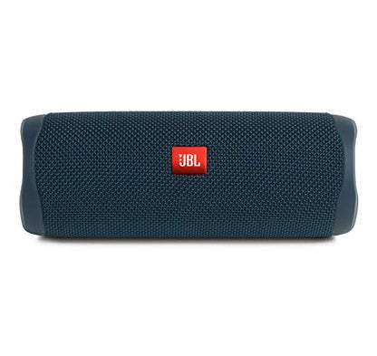 JBL Flip 5 Portable Bluetooth Speaker - Ocean Blue (JBLFLIP5BLUAM) (Renewed) - color: blue