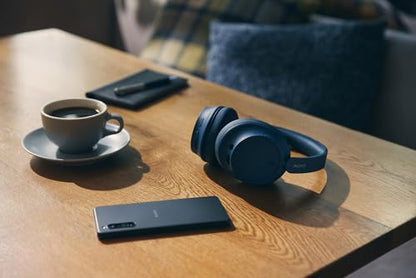 Sony WH-CH720NL Noise Canceling Wireless Bluetooth Headphones - Built-in Microphone - up to 35 Hours Battery Life and Quick Charge - Navy Blue - color: Blue