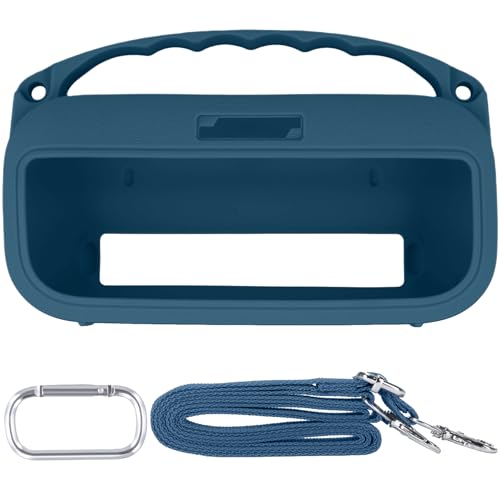 Silicone Cover for Bose SoundLink Flex Portable Speaker 2nd Gen | Scratch-resistant, Unhindered Sound, Silicone Construction, Portable Carrying Silicone Cover, Twilight Blue Silicone Cover - color: Twilight Blue Cover