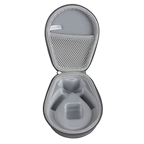 Hermitshell Case for AfterShokz Trekz Air/AfterShokz Aeropex/Titanium Mini/Shokz OpenRun Pro/SHOKZ OpenRun Pro 2 Open Ear Wireless Bone Conduction Headphones AS650 / AS800 (Grey) - color: Grey
