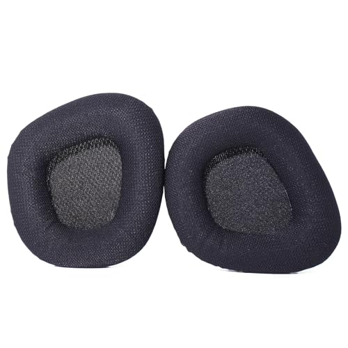 Replacement Mesh Ear Pads for Corsair Void Gaming Headsets - Black | Ear Cushion Covers for Corsair Void/Void Pro/Void Elite RGB Wired & Wireless Headphones