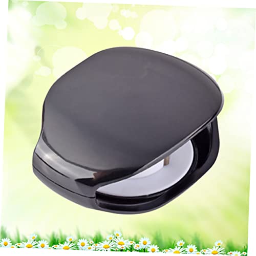 Tofficu Automatic Roll Earphone Cable Winder Organizer Box for Headphones Compact Retractable Design for Travel Home Office Black