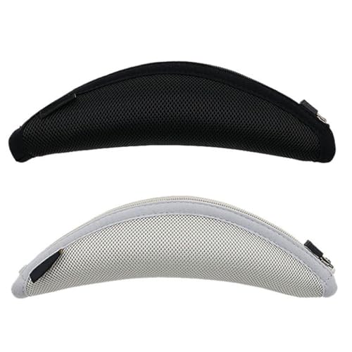 Headphone Headband Cushion Cover Headbeam Sleeve Easy to Use with Smooth Zippers for Headphones