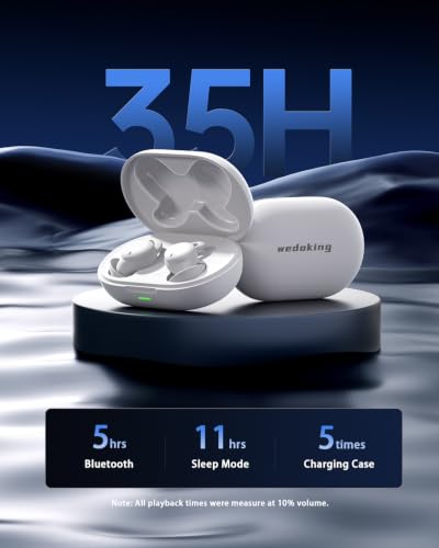 Sleep ANC Earbuds, Noise Cancelling Comfortable Side Sleeper Headphones