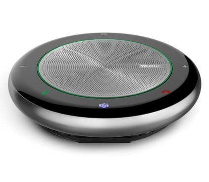 Yealink Bluetooth Speakerphone Conference Microphone Teams Certified CP700 USB Full Duplex Noise Reduction Algorithm Home Office 360° Voice Pickup (Package Without dongle) - color: CP700, size: Teams Certified