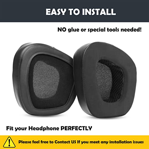 Replacement Earpads Cushion Compatible with Corsair Void/Corsair Void Pro Wired & Wireless Gaming Headset Cool Gel Ear Pads with Cooling Gel Layer