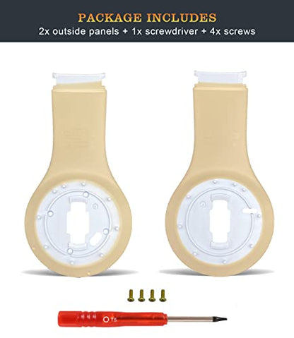 Studio3 Inside Shell as Same as the OEM Studio 3 Replacement Parts Inner Earphone Panel Accessories Compatible with Beats by Dr Dre Studio 3 (A1914) Noise Cancelling Over-Ear Headphones (Shadow Gray) - color: Shadow Gray