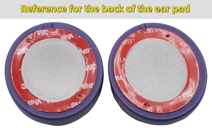 Solo2/Solo 3 Ear Pads Replacement,Compatible with Beats by Dre Solo 3/Solo 2 Wired/Wireless A1796/B0534 Headphones,Comfortable & Noise Isolating Ear Pads Cushions(Violet) - color: Violet
