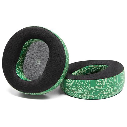 WC Freeze Maxwell Gen 1 - Cooling Gel Earpads for Audeze Maxwell 1 | Made by Wicked Cushions | Elevate Comfort, Durability, Thickness & Sound Isolation for Gaming | Emerald Tide - color: Emerald Tide
