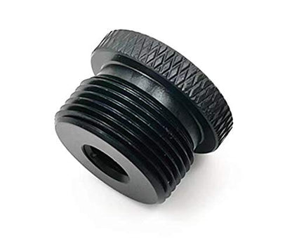 Donuts Mic Stand Adapter Combo Pack - 5/8 to 1/4 & 5/8 to 3/8 Mic Thread Screw Adapter for Tripod, Black