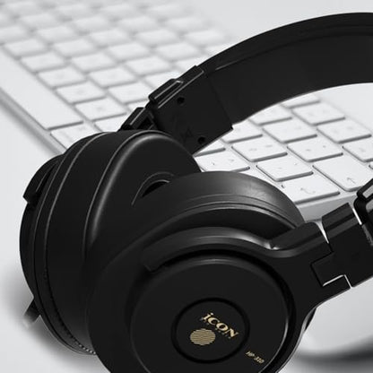 iCON Pro Audio HP-310 Closed-Back Studio Headphones for Mixing Monitoring - size: HP-310