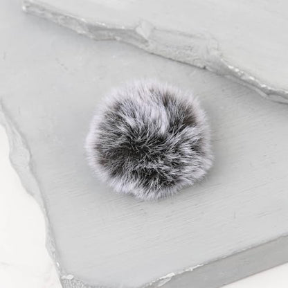 ECSiNG 2pcs Lavalier Microphone Furry Wind Muff Compatible with Diameter of 0.5-1.2cm Clip-on Lavalier Microphones (0.5cm) - size: 0.5-1.2cm