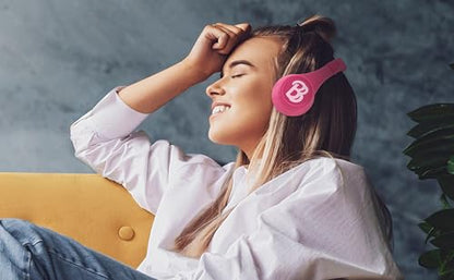 Barbie Bluetooth Headphones for Kids, Wireless Headphones for School, Home, or Travel (Barbie) - color: Barbie