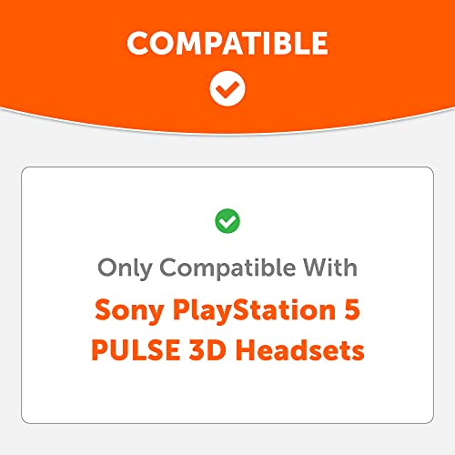 WC Freeze Pulse 3D - Cooling Gel Earpads for Sony PS5 Pulse 3D | Made by Wicked Cushions | Thicker Cushion & Wider Opening | Black - color: Black