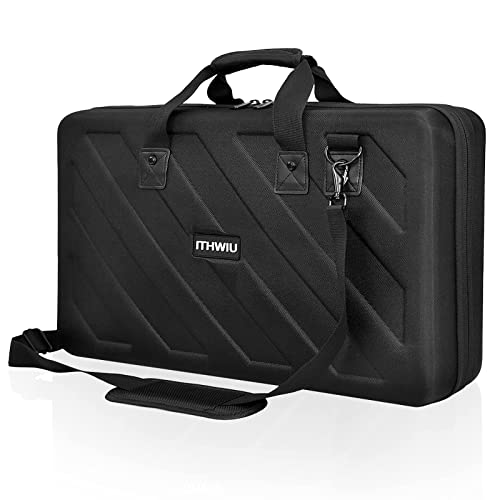 Lightweight Molded Hard Storage Case Fits for Pioneer RX, SX, SX2, SX3, Denon MC7000, FLX6 (L-27.2x 15.7 x 4 Inch) - size: DDJ-FLX6/SX2/SX3