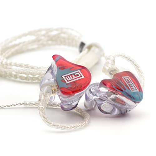 CTM Standard Clear Cable, HiFi Audio 2 Pin Connector Standard 50' Inch Clear Cable, HiFi Audio 2 Pin Connector - style: CTM Standard 50' Inch Clear Cable, HiFi Audio 2 Pin Connector