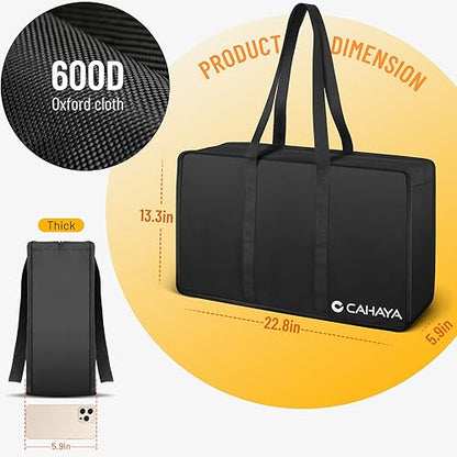 CAHAYA Music Stand Carrying Bag High Capacity Universal Carrying Case Portable for Solid Sheet Music Stand Microphone Stand Speaker Guitar Stand CY0323 | Suitable for Solid Sheet Music Stand Microphone Stand Speaker Guitar Stand