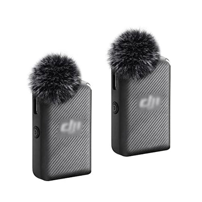 2-Pack Windscreen Wind Muff for DJI MIC Lavalier Microphone, Furry Cover - size: 2-Pack