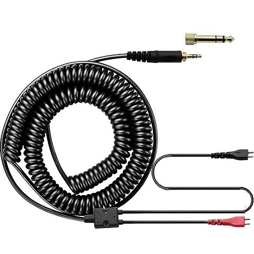 Coiled Cable Earphones Extra Cable for Sennheiser HD 25-sp HD 222 HD 224 HD 230 HD 250 HD 250 Linear II HD 414 HD 414 SL Headphone Accssory
