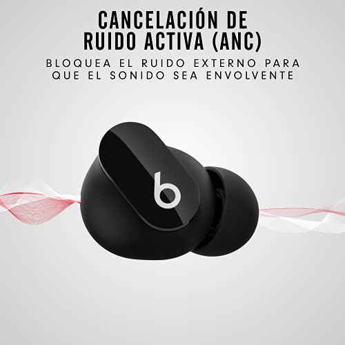 Beats New Studio Buds True Wireless Noise Cancelling Earbuds (Black)