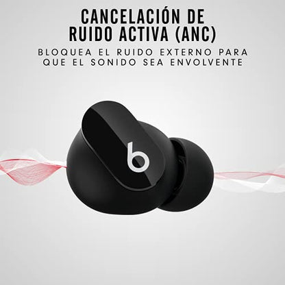 Beats New Studio Buds True Wireless Noise Cancelling Earbuds (Black)