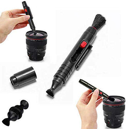 Acxico 2 pcs Lens Cleaning Pen Dust Cleaner for DSLR VCR DC Camera Canon Nikon Sony