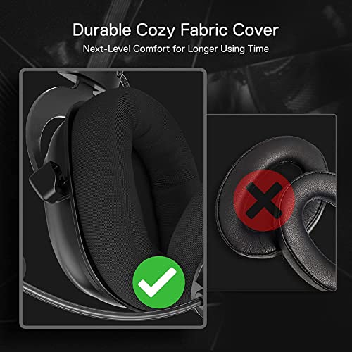 Redragon H510 Zeus-X RGB Wired Gaming Headset - 7.1 Surround Sound - 53MM Audio Drivers in Memory Foam Ear Pads w/Reliable Fabric Cover- Multi Platforms Headphone - USB Powered for PC/PS4/NS | Gaming Headset Breathable Fabric Removable Microphone Immersiv